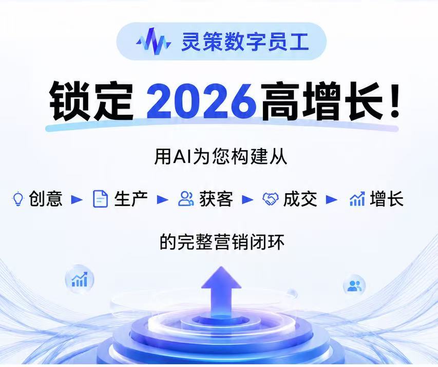 灵策数字员工 - 锁定 2026 高增长